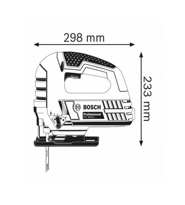 اره عمود بر GST 8000 E بوش