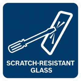 SCRATCH RESISTANT GLASS بوش 15
