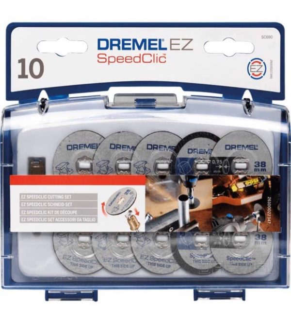 ست 11 پارچه متعلقات برشکاری درمل Dremel Set - SC 690