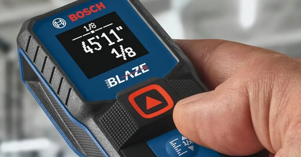 Comparison of laser meter and manual meter 2 مقایسه متر لیزری و متر دستی